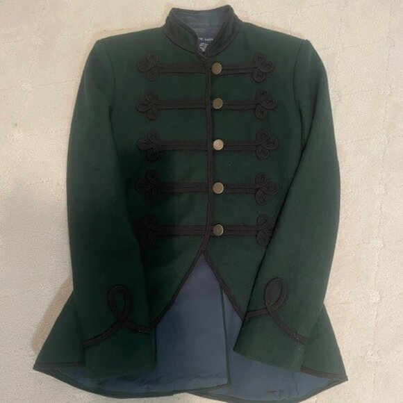 Ralph Lauren Green Embroidered Equestrian Blazer – Sz 4 - Picture 3 of 10